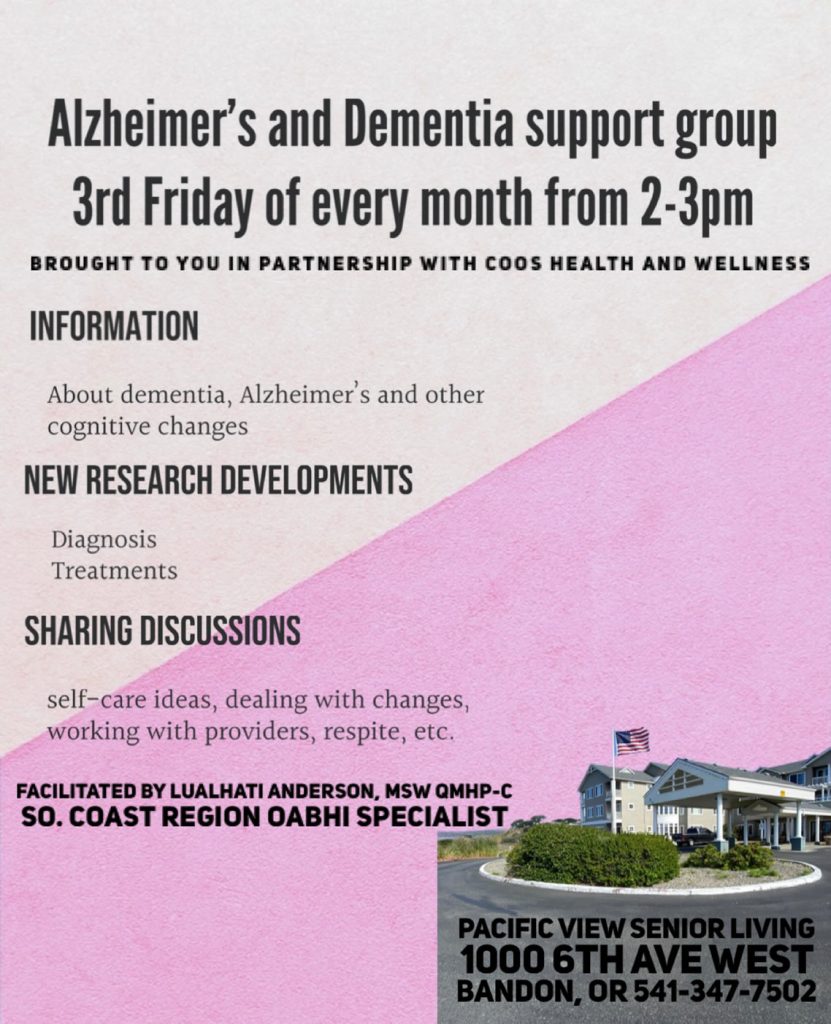 Assisted Living Senior Care Services in Bandon, OR Pacific view